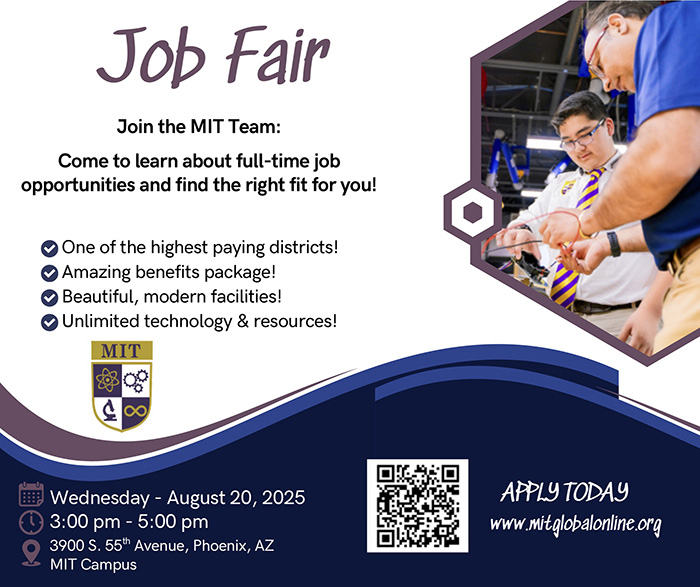 Join the MIT Team Job Fair flyer